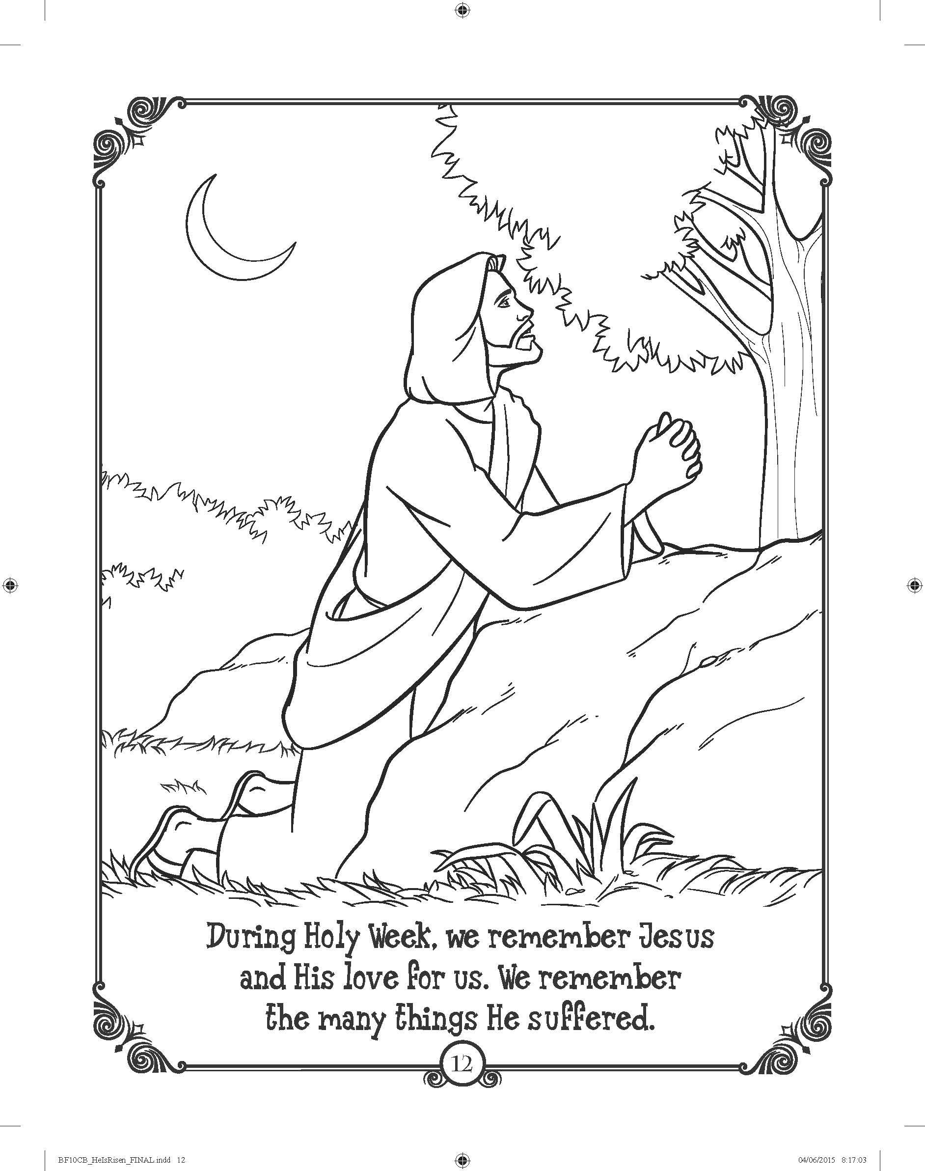 Jesus Praying