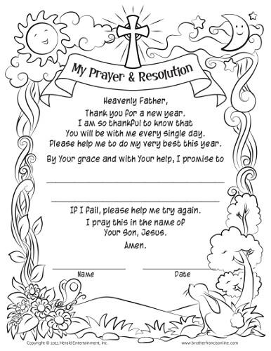 My Prayer and Resolution