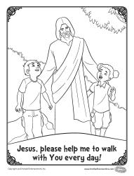 Help me to walk with you everyday