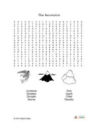 The Ascension - Word Find