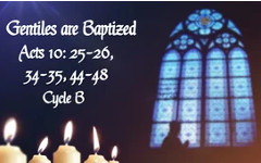 Gentiles are Baptized