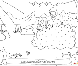 God Questions Adam and Eve's Sin