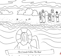 The Crowds Follow the Boat