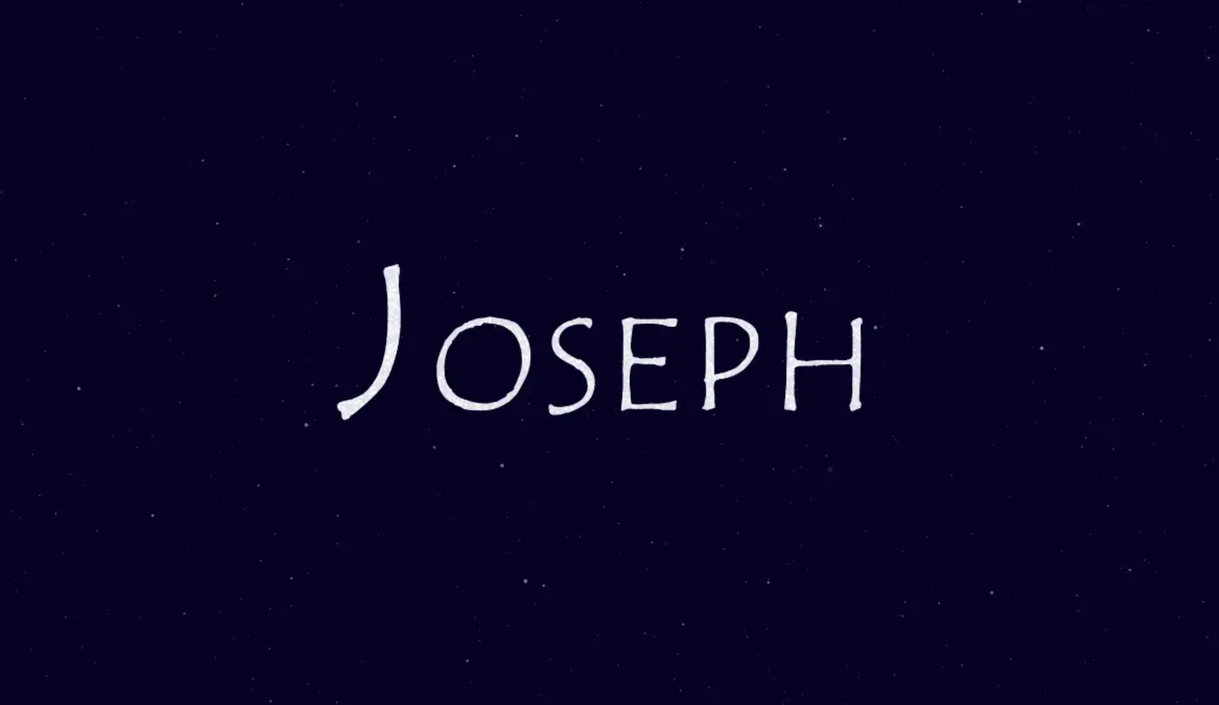 Joseph - Beloved Son - Rejected Slave - Exalted Ruler