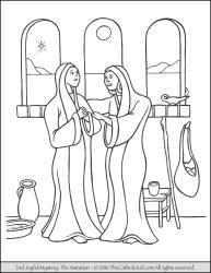 Joyful Mystery 02 - The Visitation