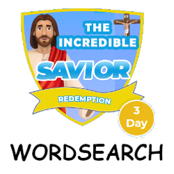 VBS Day Three Wordsearch
