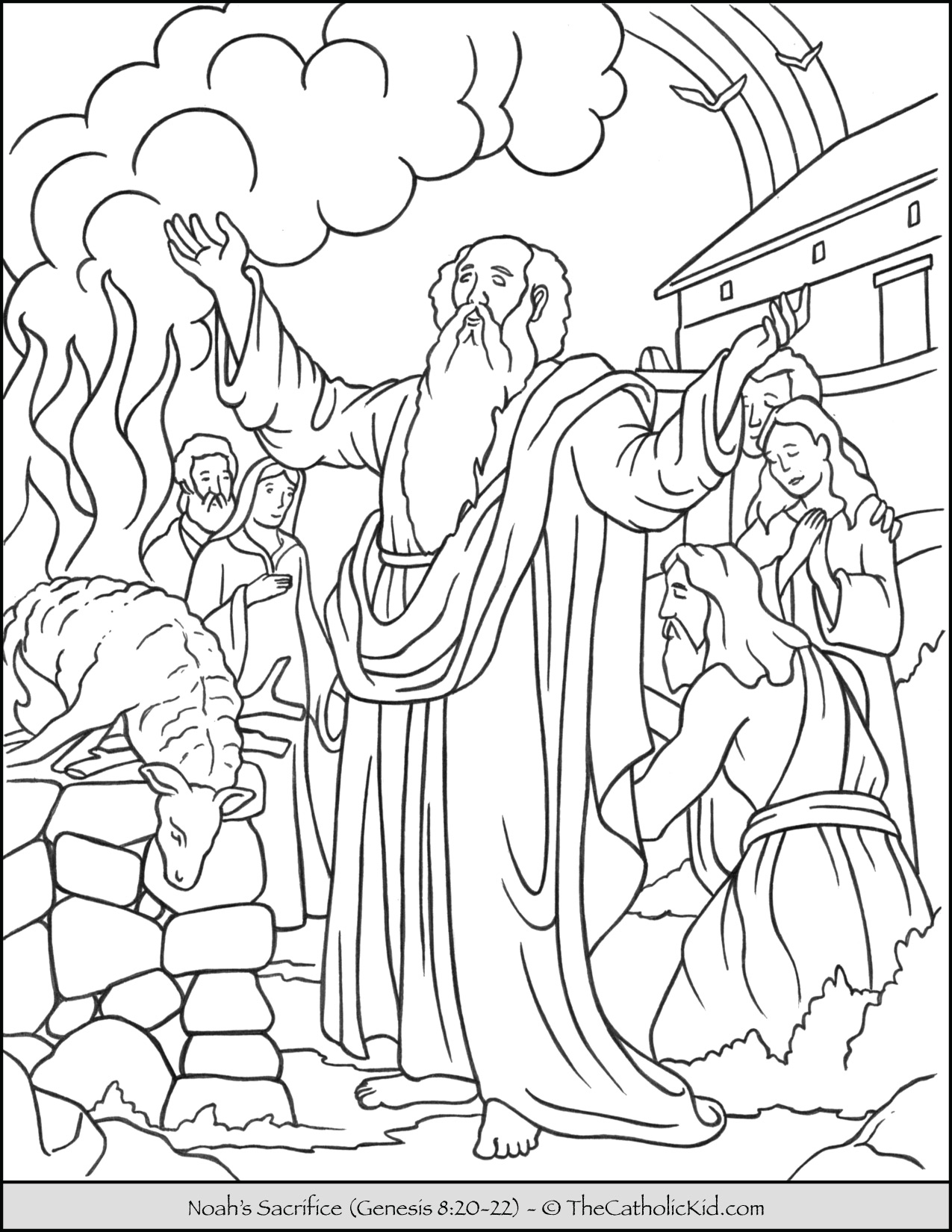 Noah's Sacrifice