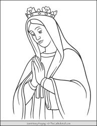 Mary Praying