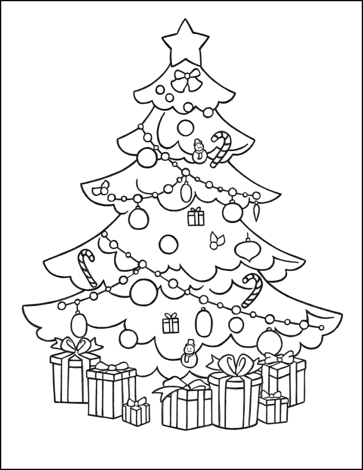Christmas Tree with Gifts