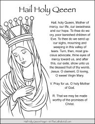Hail Holy Queen Prayer