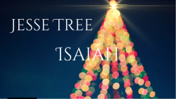 Jesse Tree 19 - Isaiah