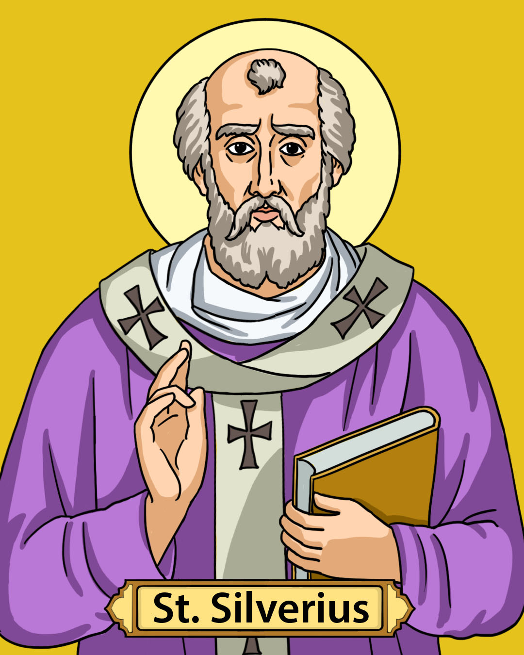 Saint Silverius, Feast Day June 20
