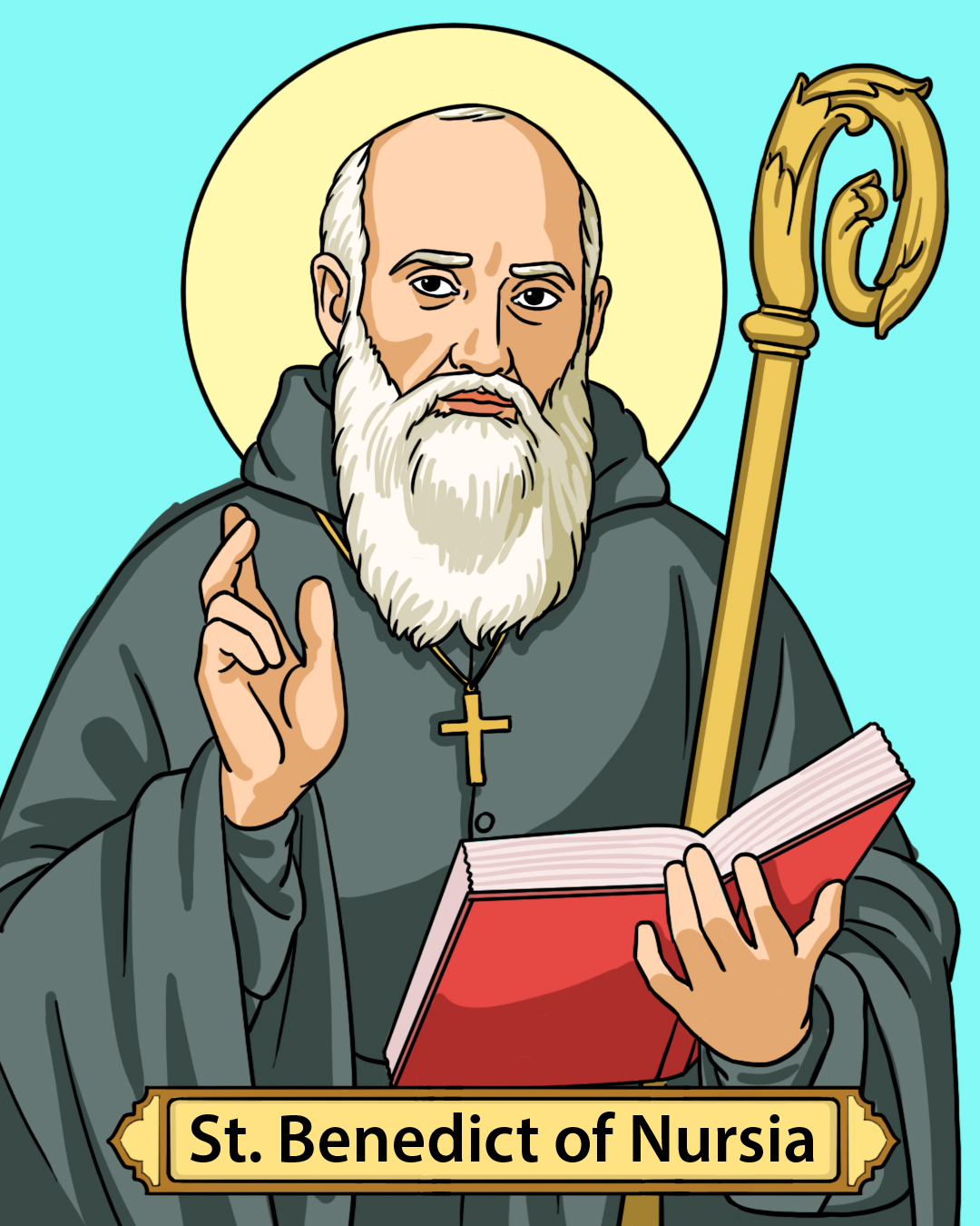 Saint Benedict of Nursia, Feast Day July 11