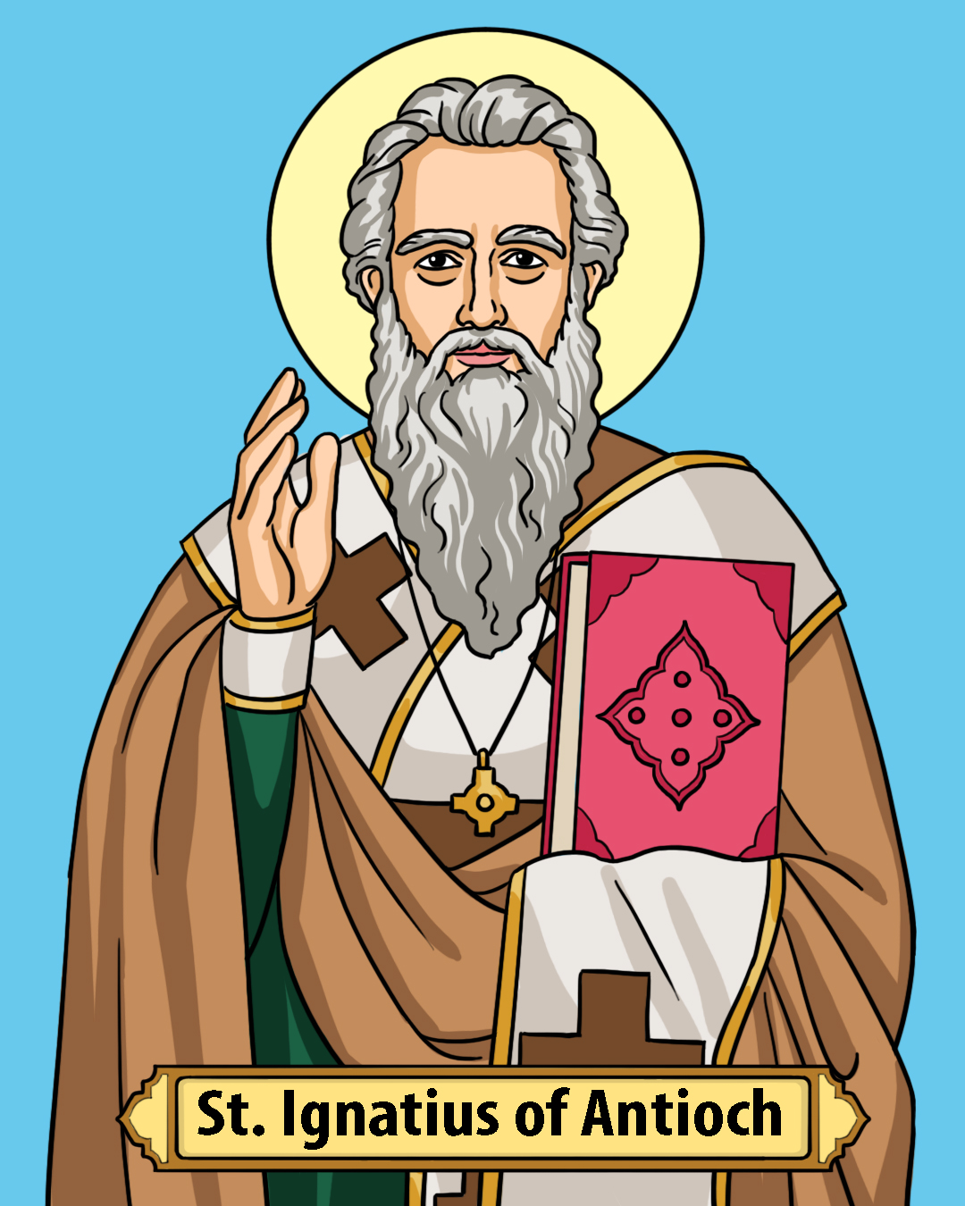 Saint Ignatius of Antioch, Feast Day October 17