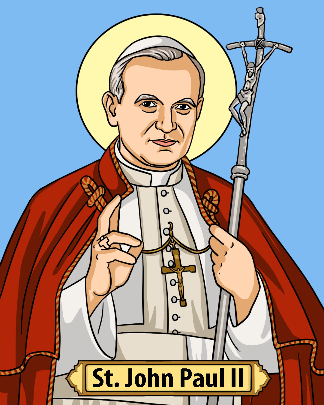 Saint John Paul II, Feast Day October 22 - CatholicBrain.com