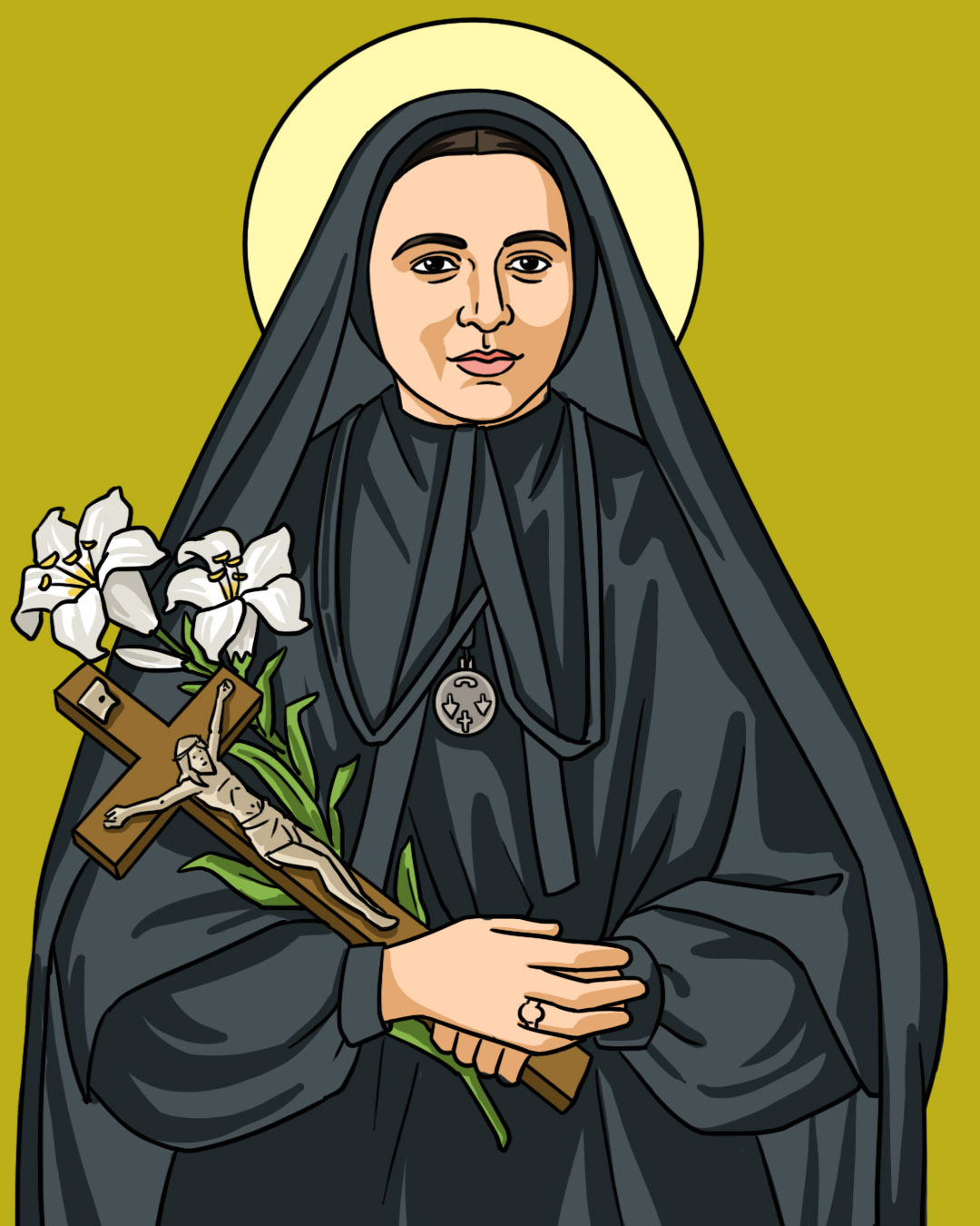 Saint Bertilla, Feast Day November 5