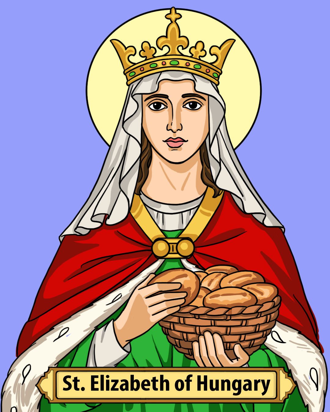 Saint Elizabeth of Hungary, Feast Day November 17