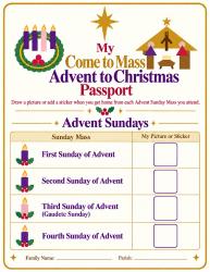 Advent to Christmas Passport