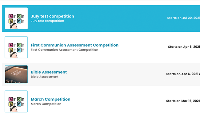 Assessments & Competitions